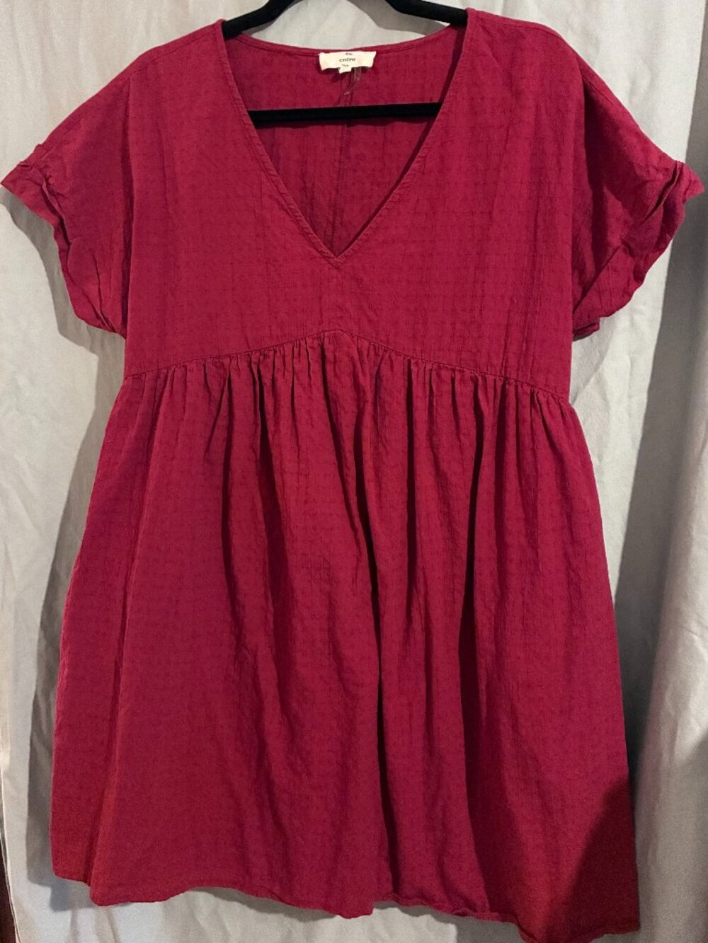 Entro Basic Babydoll Dress Size Large